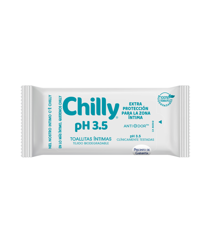 Chilly pH 3.5 - Toallitas íntimas