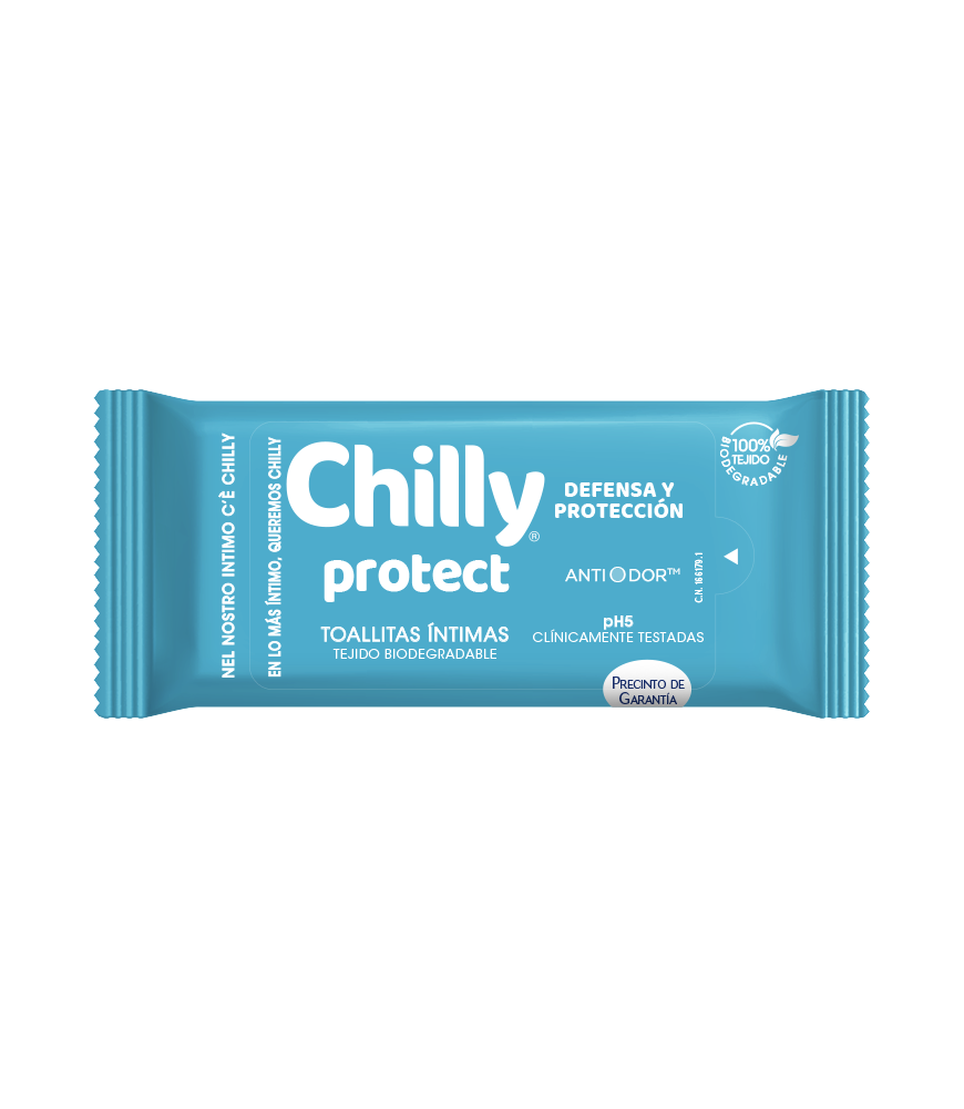 Chilly Protect - Toallitas íntimas